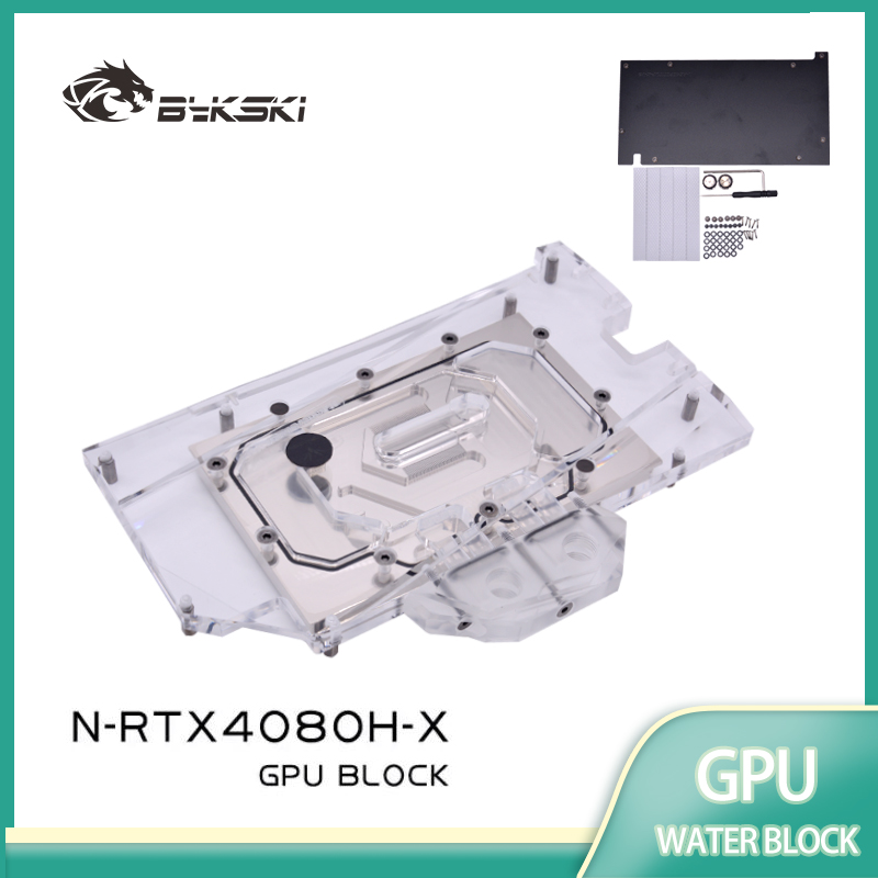 Rtx 4080 Water Cooling Block - Bykski N-RTX4080H-X GPU Block Use for