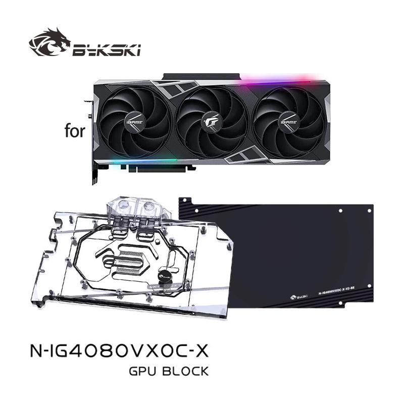 Rtx 4080 Water Cooling Block - Bykski N-IG4080VXOC-X Water Block for Colorful