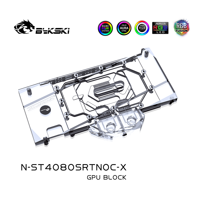 Bykski N-ST4080SRTNOC-X GPU Bl - đánh giá và giá Rtx 4080 Water Cooling Block