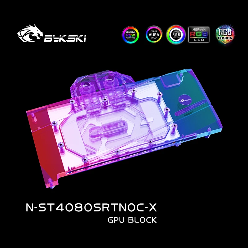 Bykski N-ST4080SRTNOC-X GPU Bl - đánh giá và giá Rtx 4080 Water Cooling Block
