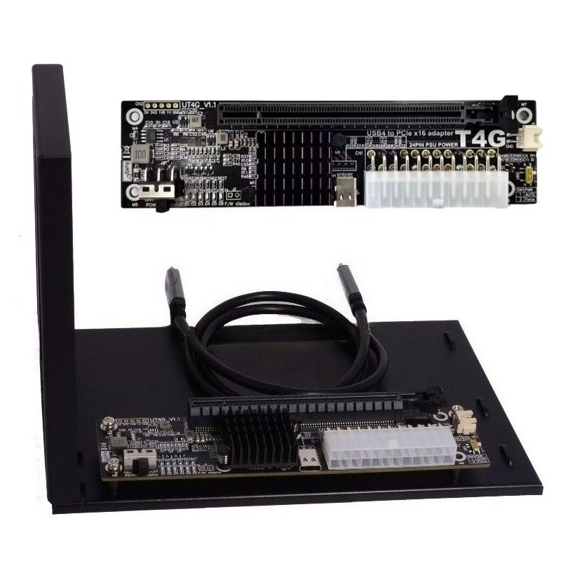 UT4G eGPU Thunderbolt 4 /3 To  - đánh giá và giá Gpu External Dock Egpu Thunderbolt 4